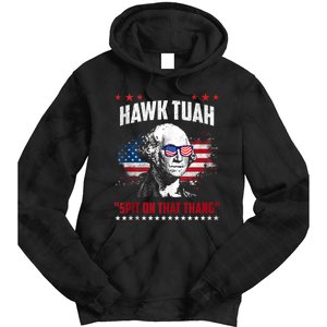 Hawk Tush Spit On That Thing Funny Tie Dye Hoodie