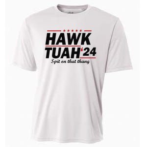 Hawk Tush Spit On That Thing Presidential Candidate Parody Cooling Performance Crew T-Shirt