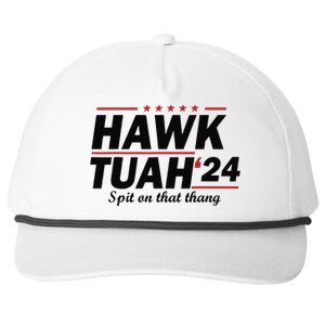 Hawk Tush Spit On That Thing Presidential Candidate Parody Snapback Five-Panel Rope Hat