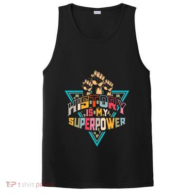 History Teacher Superpower Funny Historian Social Studies PosiCharge Competitor Tank