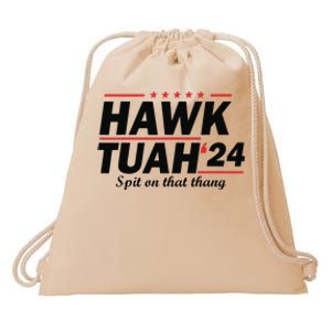 Hawk Tush Spit On That Thing Presidential Candidate Parody Drawstring Bag