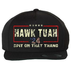 Hawk Tush Spit On That Thing Presidential Candidate Parody Wool Snapback Cap