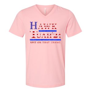 Hawk Tush Spit On That Thing Presidential Candidate V-Neck T-Shirt