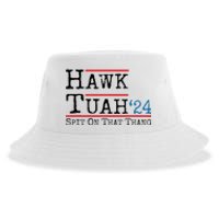 Hawk Tuah Spit On That Thing Presidential Candidate Parody Sustainable Bucket Hat