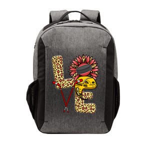 Hockey T Shirts Love Leopard Sunflower Graphic Plus Size Vector Backpack