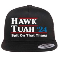 Hawk Tush Spit On That Thing Presidential Candidate Parody Flat Bill Trucker Hat