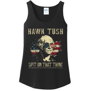 Hawk Tush Spit On That Thing 2024 Parody Election Ladies Essential Tank