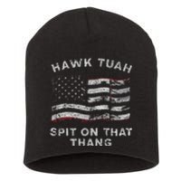 Hawk Tush Spit On That Thang Viral Election Parody America Short Acrylic Beanie