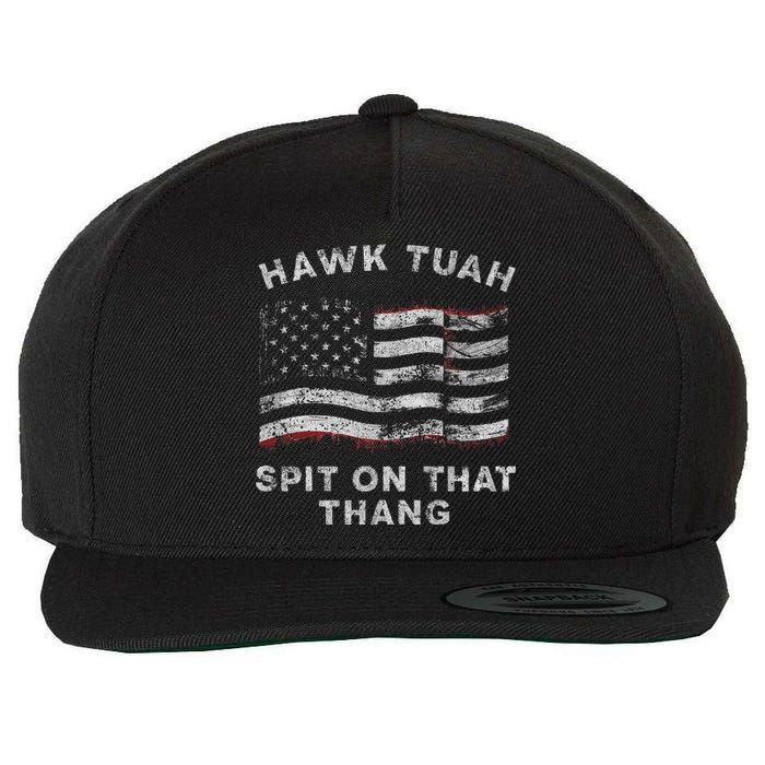 Hawk Tush Spit On That Thang Viral Election Parody America Wool Snapback Cap