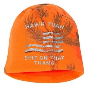 Hawk Tush Spit On That Thang Viral Election Parody America Kati - Camo Knit Beanie