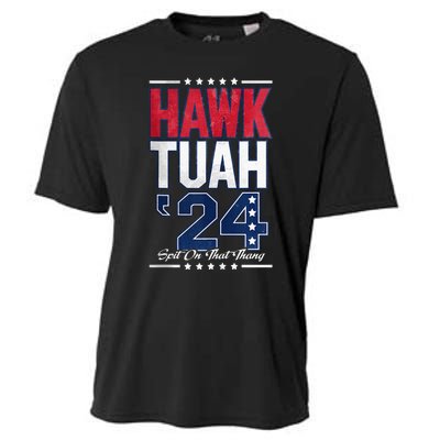 Hawk Tush Spit On That Thing Viral Election Cooling Performance Crew T-Shirt