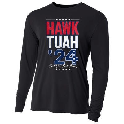 Hawk Tush Spit On That Thing Viral Election Cooling Performance Long Sleeve Crew