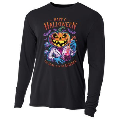 Halloween The Secret’S In The Science Teacher Scientist Fun Cooling Performance Long Sleeve Crew