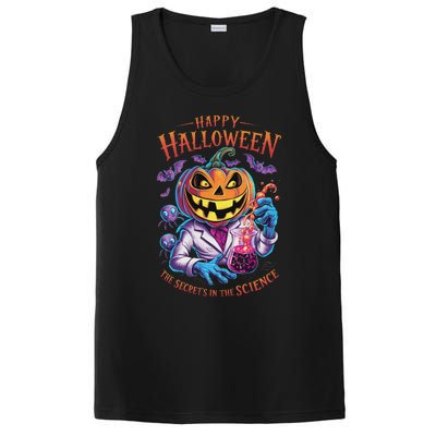 Halloween The Secret’S In The Science Teacher Scientist Fun PosiCharge Competitor Tank