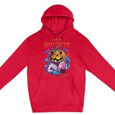 Halloween The Secret’S In The Science Teacher Scientist Fun Premium Pullover Hoodie