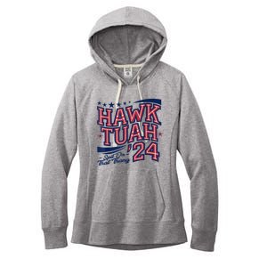 Hawk Tush Spit On That Thing Presidential Candidate Parody Women's Fleece Hoodie