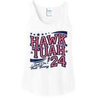 Hawk Tush Spit On That Thing Presidential Candidate Parody Ladies Essential Tank