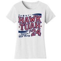 Hawk Tush Spit On That Thing Presidential Candidate Parody Women's T-Shirt