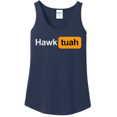 Hawk Tuah Spit On That Thang Funny Rave Festival Ladies Essential Tank