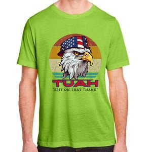 Hawk Tuah Spit On That Thang Hawk Tua Funny Adult ChromaSoft Performance T-Shirt