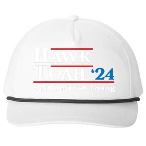 Hawk Tush Spit On That Thing Presidential Candidate Parody Snapback Five-Panel Rope Hat