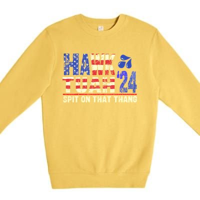 Hawk Tush Spit On That Thing 2024 Gift Premium Crewneck Sweatshirt