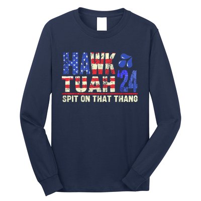 Hawk Tush Spit On That Thing 2024 Gift Long Sleeve Shirt