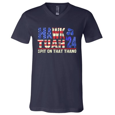 Hawk Tush Spit On That Thing 2024 Gift V-Neck T-Shirt