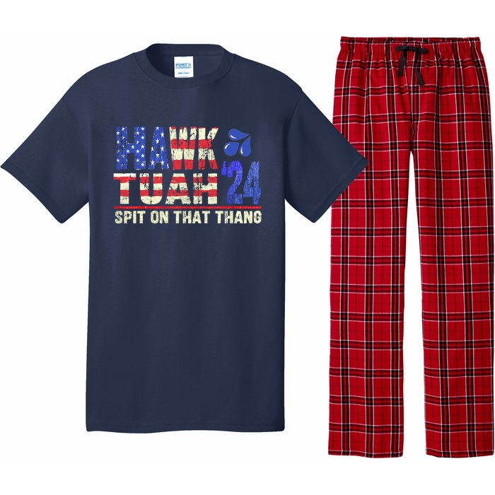 Hawk Tush Spit On That Thing 2024 Gift Pajama Set