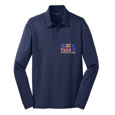 Hawk Tush Spit On That Thing 2024 Gift Silk Touch Performance Long Sleeve Polo