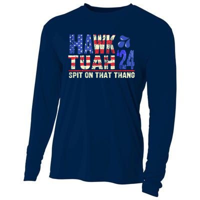 Hawk Tush Spit On That Thing 2024 Gift Cooling Performance Long Sleeve Crew