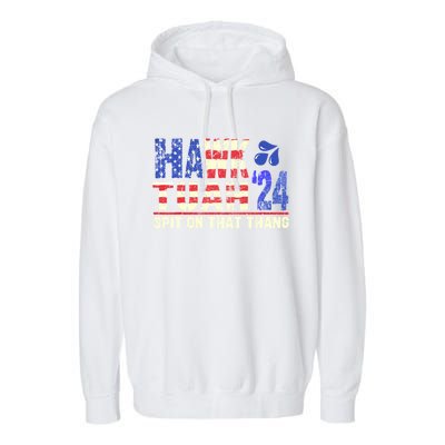 Hawk Tush Spit On That Thing 2024 Gift Garment-Dyed Fleece Hoodie