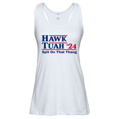 Hawk Tush Spit On That Thing Viral Election Parody Ladies Essential Flowy Tank