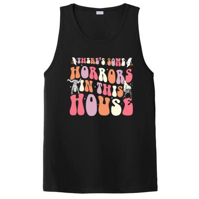 Halloween Theres Some Horrors In This House Funny Gift PosiCharge Competitor Tank