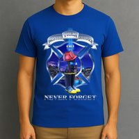 Honor Their Sacrifice Never Forget 911 September 11 Fire Fighters Heroes T-Shirt