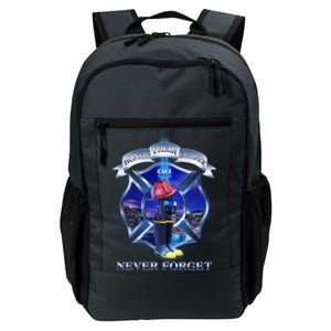 Honor Their Sacrifice Never Forget 911 September 11 Fire Fighters Heroes Daily Commute Backpack