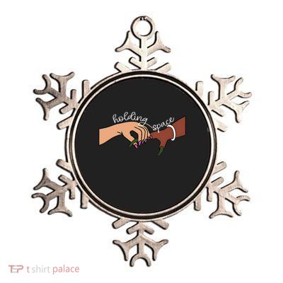Holding Together Space Gift Metallic Star Ornament