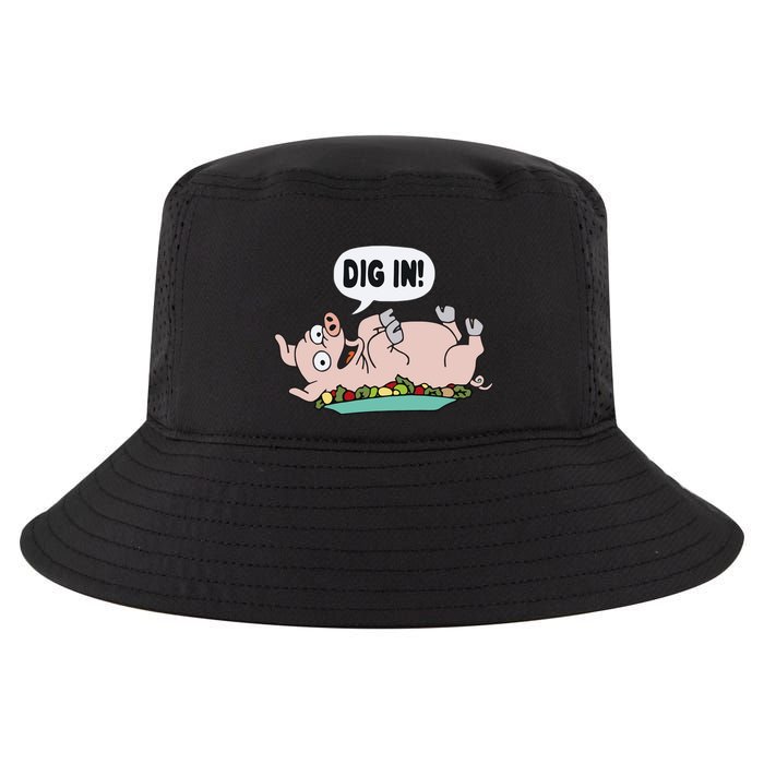 Homer The S.I.M.P.S.O.N.S Pig Dig In Cool Comfort Performance Bucket Hat