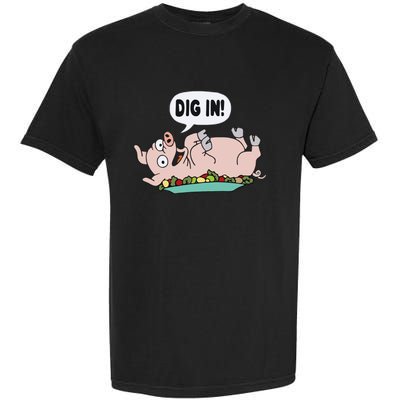 Homer The S.I.M.P.S.O.N.S Pig Dig In Garment-Dyed Heavyweight T-Shirt