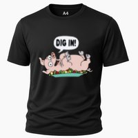 Homer The S.I.M.P.S.O.N.S Pig Dig In Performance Shirt