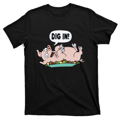 Homer The S.I.M.P.S.O.N.S Pig Dig In T-Shirt