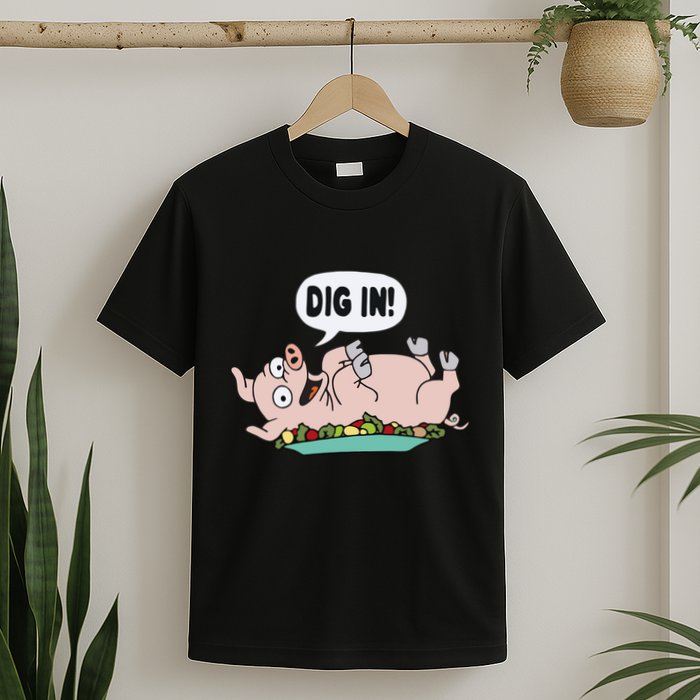 Homer The S.I.M.P.S.O.N.S Pig Dig In T-Shirt