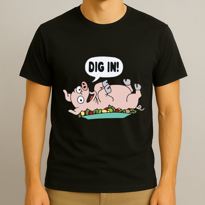 Homer The S.I.M.P.S.O.N.S Pig Dig In T-Shirt