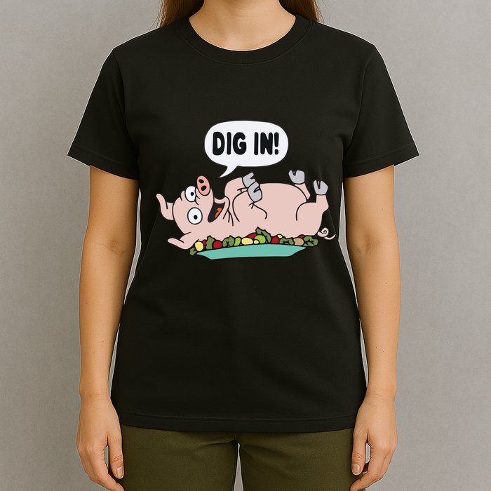 Homer The S.I.M.P.S.O.N.S Pig Dig In T-Shirt