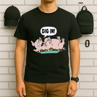 Homer The S.I.M.P.S.O.N.S Pig Dig In T-Shirt