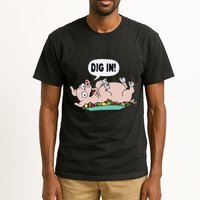 Homer The S.I.M.P.S.O.N.S Pig Dig In Tall T-Shirt