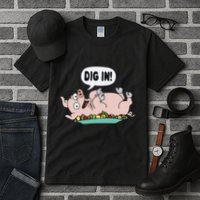 Homer The S.I.M.P.S.O.N.S Pig Dig In Tall T-Shirt