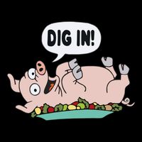 Homer The S.I.M.P.S.O.N.S Pig Dig In Button
