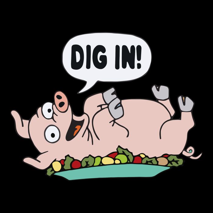 Homer The S.I.M.P.S.O.N.S Pig Dig In Button