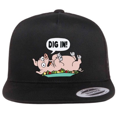 Homer The S.I.M.P.S.O.N.S Pig Dig In Flatbill Hat